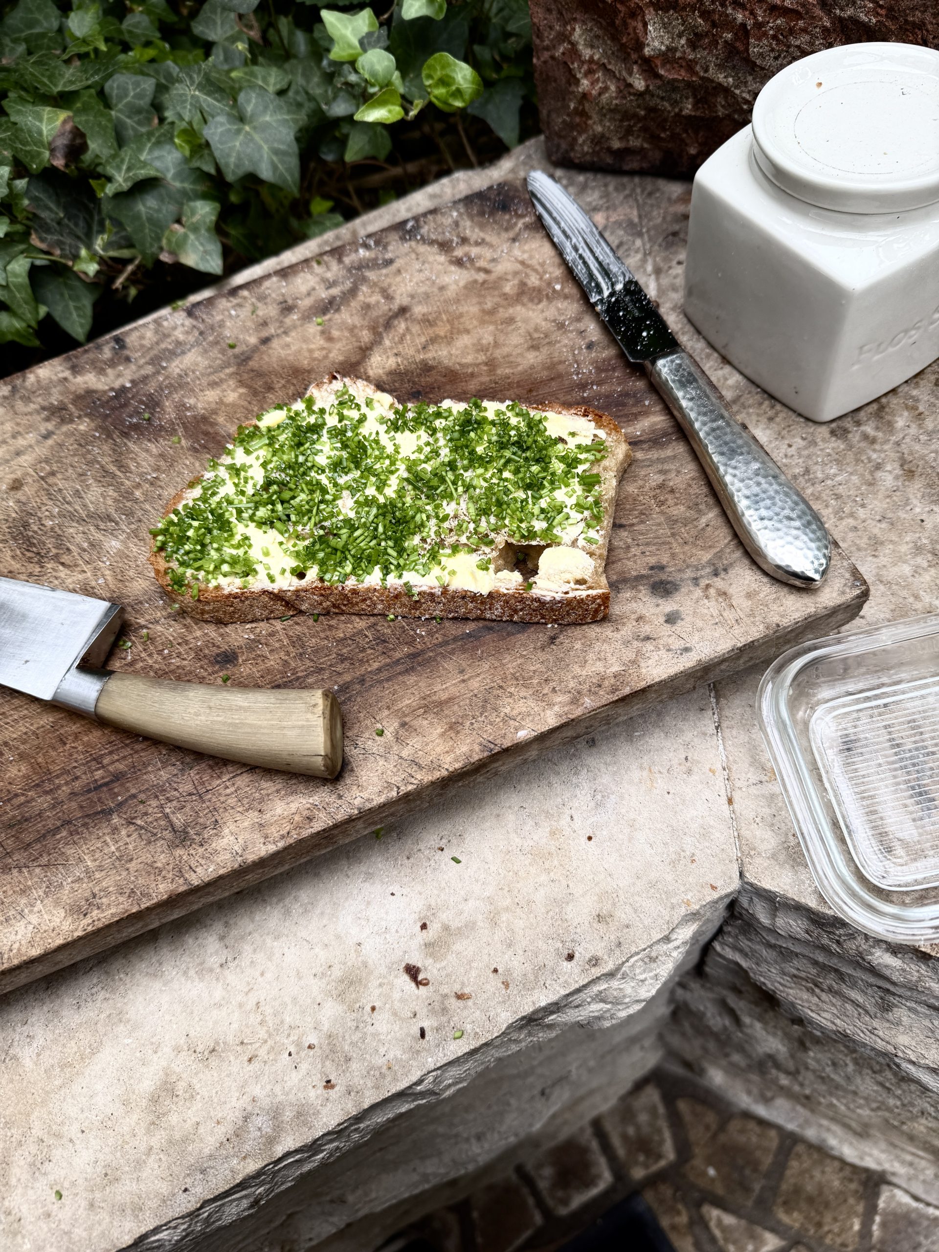 Grand Cuisine, Schnittlauchbrot - Restaurant Wielandshöhe